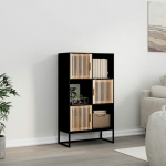 Tidyard Sideboard Chest of Drawers with 3 Doors and 3 Compartments, Highboard, Tall Cabinet, Display Cabinet, Kitchen Cabinet, Bookcase, Multi-Purpose Cabinet for Living Room, Kitchen, Dining Room,