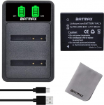 Batmax DMW-BCK7 aku ja USB laadija Panasonic Lumix DE-A91, DE-A92, DMC-FH6, FH7, FH8, FH2, FH4, FH5, FP7S, FS14, FS16 jaoks.