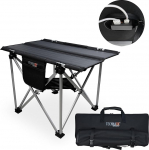 Technaxx Solar Camping Table 20 W kokkupandav p&auml;ikesepaneel koos USB-A ja USB-C p&auml;ikeselaadijaga Monokristalliline k&otilde;rge kasuteguriga 19% Kaasaskantav v&auml;litingimustes kasutatav laud telkimiseks reisimiseks matkamiseks matkamiseks aias TX-251