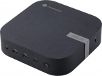 ASUS CHROMEBOX5-SC002UN Mini lauaarvuti (Intel Celeron 7305 protsessor, integreeritud Intel UHD graafika, 4 GB DDR4 m&auml;lu, 128 GB M.2 NVMe PCIe 3.0 SSD, WiFi 6E, Chrome OS), mustanahaline.