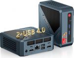 N2 Pro Mini PC Ryzen 7 6800H (8 tuuma/16 l&otilde;ime kuni 4,7 GHz), 32 GB DDR5 RAM, 1 TB M.2 SSD, Dual HDMI, 2X USB 4, WiFi 6, Bluetooth 5.2 ja 2,5Gbps LANiga