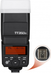 Godox TT350C TTL kaamera v&auml;lklambi Speedlite 2.4G HSS 1/8000s TTL GN36 elektrooniline v&auml;lklambi Canoni peegelkaamerale