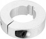 hankekaart 1 Packung Schaftmanschette, 3,5 cm Bohrung, einteiliger Schaftmanschetten-Stil, 8,9 cm Au&szlig;endurchmesser, 2,2 cm dicke Aluminium-Klemmmanschetten f&uuml;r CNC-Werkzeugmaschinen, industrielle