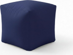 Bean Lazy Navy Blue Cube Bean Bag
