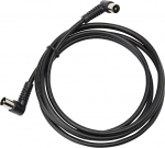 Pro Signal JR9009A/2M Must-Rohs TV antennikaabel, 90-kraadine koaksiaalist isendist 90-kraadise koaksiaalist isendini, 2 m, must