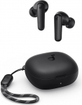 soundcore by Anker P20i Traadita Bluetooth k&otilde;rvaklapid, 10 mm juht, reguleeritav EQ, 30 tundi m&auml;nguaega, IPX5 veekindel, 2 mikrofoni koos AI-ga, saab kasutada individuaalselt (must) (uuendatud) (Uuendatud)