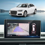 &Uuml;hildub Audi A4 B9 A5 F5 2016-2019 & Audi Q5 FY 2017-2019 Navigatsiooniekraani kaitsekile 8,3-tollise MMI Navigation Plus karastatud klaasist kaitsekile 9H kriimustuskindel HD Clear