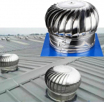 20 24 31 Zoll Turbinenentl&uuml;ftungs-Dachbodenventilator mit Grundplatte, drehbare Windkappenabdeckung aus Edelstahl 304 f&uuml;r Industrie und Wissenschaft f&uuml;r H&auml;user, Fabriken und Bauernh&ouml;fe (600 mm/23,6 Zo
