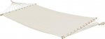 AMANKA XXL Rod Hammock 200 x 120 cm Beige - Double Hammock 2 inimest - Suur Hammock koos Spreader Bar Outdoor & Indoor - Balcony Garden Patio Camping - Travel Hanging Lounger Made of 100% Cotton