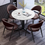 &Uuml;mmargune s&ouml;&ouml;gilaud 4 tooliga, kaasaegne &uuml;mmargune s&ouml;&ouml;gilaud 4 tooliga, retro k&ouml;&ouml;gilaud metalljalgadega, s&ouml;&ouml;gitooliga, s&ouml;&ouml;gituppa, elutuppa, s&ouml;&ouml;gilauda, kaasaegsesse k&ouml;&ouml;ki.