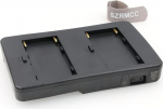 SZRMCC Dual NP-F970 NP-F Series Battery to V-Mount Lock Power Supply Converter Plate for ARRI Sony Camera Tilta Kit Monitors