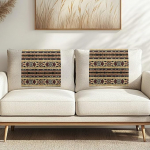 Aztec Geomeetriline pruun diivan Slipcovers Peatoe katab 2 Pack diivan kaitsja m&ouml;&ouml;bli kaitsja m&ouml;&ouml;bli kaitsja