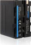 Blumax Battery Compatible with Sony NP-F970 / NP-F960 / NP-F750 / NP-F550 / NP-F570 | 7850 mAh with LG Cells - (Blackmagic NP-F570) - Also for Various Flashes Video Lights Field Monitors