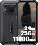 Blackview BV6200 Plus v&auml;litingimustes kasutatav Simlock-free mobiiltelefon, 11000 mAh, 24GB + 256GB/2TB, nutitelefon ilma lepinguta, 98DB k&otilde;lar, 6,56-tolline HD+, IP69K veekindel, ehitusplatsi mobiiltelefon, 16MP +