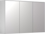 trendteam smart Living - Peegelkapp - Valge - Vannitoakapp 3 peegeluksega - (B x K x S) 120 x 70 x 17 cm - Vannitoam&ouml;&ouml;bel 6 riiuliga - pehmelt sulguv