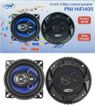 PNI HIFI400 80W 4 Ohm 10cm 3 Way Injection Core 100mm auto koaksiaal-k&otilde;larid 2-st komplektist
