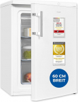 Exquisit GS18-H-170E Freezer 60 cm Width, 98 Litres, Small, 3 Drawers, 4-Star Freezer, Handle, White