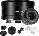 7artisans AF 27 mm F2.8 Autofocus Lens, Wide Angle APS-C Fascinating Autofocus Camera Lens for Stunning Photography (E Mount A5 A6 A7 FX A9 ZV-E, Black)