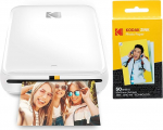 KODAK Step Printer Wireless Mobile Photo Printer + Kodak Zinc Photo Paper, 50 x 76 mm, Instant Film (Pack of 50)