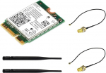 WiFi 7 Wireless BE200 NIC Card NGFF (M.2 E Key) v&otilde;rguadapter, toetab 2.4G/5G/6GHz Tri-Band, Bluetooth 5.4, IEEE 802.11a/b/g/n/ac/be/ax standard, toetab Linux, Windows 10/11.
