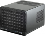 SilverStone SST-SG13B Sugo Mini-ITX kompaktne kuubikuju, v&otilde;rkfrontpaneel, must