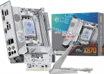 MSI MPG X870I Edge TI EVO WiFi emaplaat, ATX - toetab AMD Ryzen 9000/8000/7000 protsessoreid, AM5-110A SPS VRM, DDR5 Memory Boost 8200+MT/s (OC), PCIe 5.0 x16, M.2 Gen5, Wi-Fi 7, 5G LAN