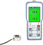 Ringkraft-Ladezellen-Sensor mit digitalem Kraftmessger&auml;t und Peak-Wert-Erkennungstest, Spannung und Kompression, 50 kg