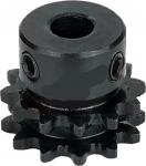 Rullketas, 04C 25H kaherealine ketas rullketile 20T 45# terasest puuriga 8-20 mm (10 mm)