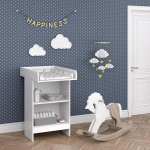 Vicco Leo Baby Changing Unit White 60 x 103 cm