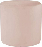 Collic Padded Footstool Round Pouf Sofa Couch Pouffe Ottoman, Foot Leg Rest Level Removable Cover for Living Room Bedroom Storage Footstool, Practical Furniture/W/40 x 40 x 40 cm (16 x 16 x 16)