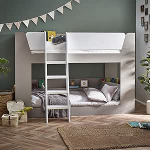 Julian Bowen Parsec kahekorruseline voodi Taupe ja valge