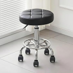 Unihuby Roller Stool k&otilde;rgusreguleeritav 46-60 cm, ratastega 360&deg; ratastega p&ouml;&ouml;rlev tool ratastega t&ouml;&ouml;koja tool kontoritoolile T&auml;toveeringute tarvikud