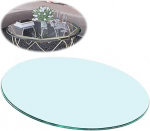 &Uuml;mmargune karastatud klaasist s&ouml;&ouml;gilaud Selge klaasist &uuml;mmargune s&ouml;&ouml;gilaud 35cm 55cm 68cm 80cm 100cm