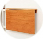 Kokkupandav arvutilaua seinale paigaldatud ruumi s&auml;&auml;stev puidust t&ouml;&ouml;pink koju, kontorisse, k&ouml;&ouml;ki ja s&ouml;&ouml;gituppa (v&auml;rv A suurus 100x55cm ja A 70x45cm)