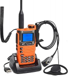 HYS Quansheng UV-K5(8) 144-146 MHz/430-440 MHz 5W Walkie Talkie Long Range Wiederaufladbares Zwei-Wege-Funkger&auml;t (mit Schraubhalterung), 200 Kanal VOX-Funktion, LED-Licht eingebaut (K5(8)O)