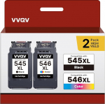 VVQV PG-545 CL-546 XL PG-545XL CL-546XL Asenduskassetid Canoni printerikassettidele 545 546 Multipack Canon Pixma MX495 TR4550 TS3350 TS3150 TR4551 MG2550s MG2555s TS3151 MG3055 00 MG29 50 TS205