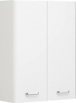Pelipal Quickset 359 Bathroom Wall Cabinet in White High Gloss 53 cm Wide Bathroom Wall Cabinet with 2 Doors and 2 Shelves