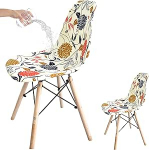 HAOYONG veekindlad toolikatted, Jacquard s&ouml;&ouml;gitooli katted, komplekt 2, kaasaegsed s&ouml;&ouml;gitooli katted, venivad libisemiskatted k&ouml;&ouml;ki, kontorisse ja elutuppa