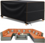 Katta aiam&ouml;&ouml;bel talvekindel veekindel 420D Oxfordi kangast kaitsev kate aiam&ouml;&ouml;bel aialauad terrassim&ouml;&ouml;bel ristk&uuml;likukujuline tuleb koos hoiukotiga 300 x 250 x 100 cm