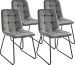 JIEXI s&ouml;&ouml;gitoa toolid, polsterdatud tool, s&ouml;&ouml;gitoa tool, k&ouml;&ouml;gitool, s&ouml;&ouml;gitoa tool, elutoa tool, disain, seljatoega metallist jalad