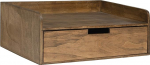 Kate and Laurel Kitt k&uuml;ljelaud sahtliga, Rustic Brown, 18 x 12 x 6,5 cm, Rustic Brown
