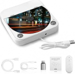 Kaasaskantav v&auml;line auto CD-m&auml;ngija: Universaalne USB ja AUX-&uuml;hendusega s&otilde;idukite, s&uuml;learvuti, teleri, arvuti ja Android 4.4+ navigatsiooni jaoks.