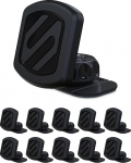 Scosche MAGDM-10PKFLT MagicMount universaalne magnetiline kinnitus mobiilsete seadmete jaoks - must (10 tk)