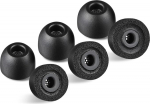 AZLA Foamax Standard (M/ml/L), vahtk&otilde;rvaklapid, m&auml;luvaht k&otilde;rvaklapid juhtmeta k&otilde;rvaklappidele, m&uuml;rasummutus, Sony, Beats, Samsung, Skullcandy asendusotsikud