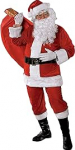 Rubies Premium Adult Santa kost&uuml;&uuml;m T&auml;ielik kost&uuml;&uuml;m koos habemega &Uuml;ks suurus Ametlikud j&otilde;ulupidulikud peod