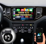 Dynavin autoraadio navigatsioonis&uuml;steem VW Golf 7 Passat B8 Tiguan Polo Skoda Octavia Superb, 9/10,1-tolline OEM raadio Bluetoothiga, DAB+ valmis, &uuml;hildub Carplay ja Android Cariga