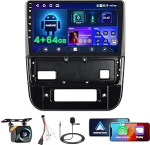 [4+64G] Androidi autoraadio Peugeot 406 1999-2004 juhtmevaba Carplay Android autole, 9-tolline IPS puuteekraaniga raadio Bluetooth 5.0/GPS/Reversioonikaamera/FM/RDS/WiFi/SWCga