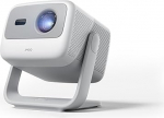 JMGO N1S GTV kaasaskantav kolmekordne laserprojektor, 4K tugi, 1080P FHD, 850 ISO luumenit, ametlik Netflix, HDR10, kardaaniga automaatkorrektsioon, 200-tolline 3D kodukino projektor, 2 x 5 W Dolby Digital k&otilde;lariga