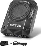 VEVOR Underseat Car Subwoofer 800W 203mm Slim Auto subwoofer koos toiteallikaga, subsystem sisseehitatud v&otilde;imendiga, k&otilde;rge / madala taseme sisend ja helitugevuse reguleerimine maasturite veoautodele