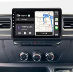 Autoradio Android 14 2+64G Renault Master Movano B NV400 2019-2023, 10,1-tolline puutetundlik stereoseade juhtmevaba Carplay Android autoga, navigatsioon GPS, WiFi, Bluetooth, Dual USB, SWC